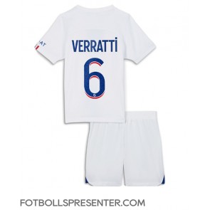 Paris Saint-Germain Marco Verratti #6 Tredje tröja Barn 2022-23 Kortärmad (+ korta byxor)